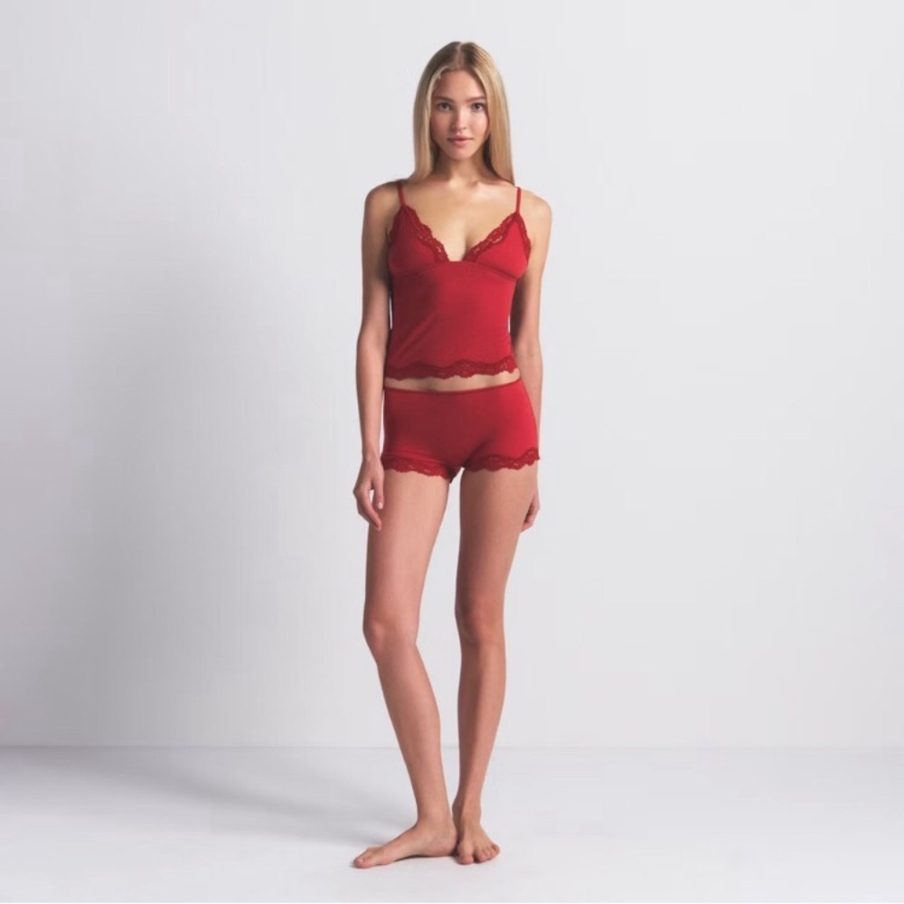 SKIMS CAMI AND BOYSHORT SET